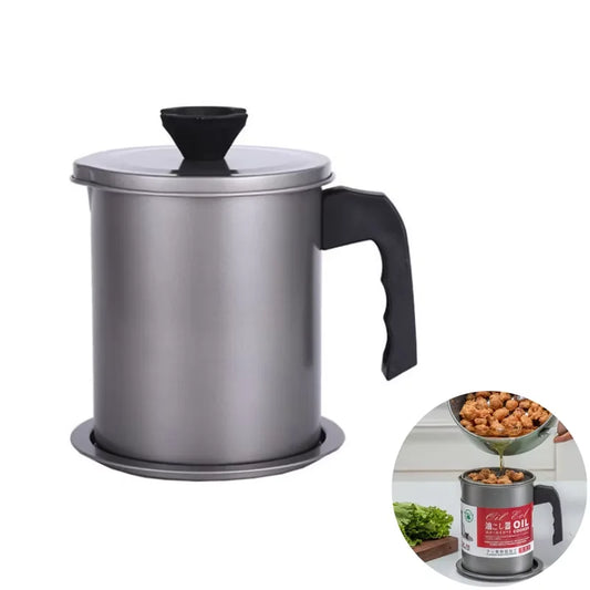 1 Piece Stainless Steel Oil Filter Bottle
