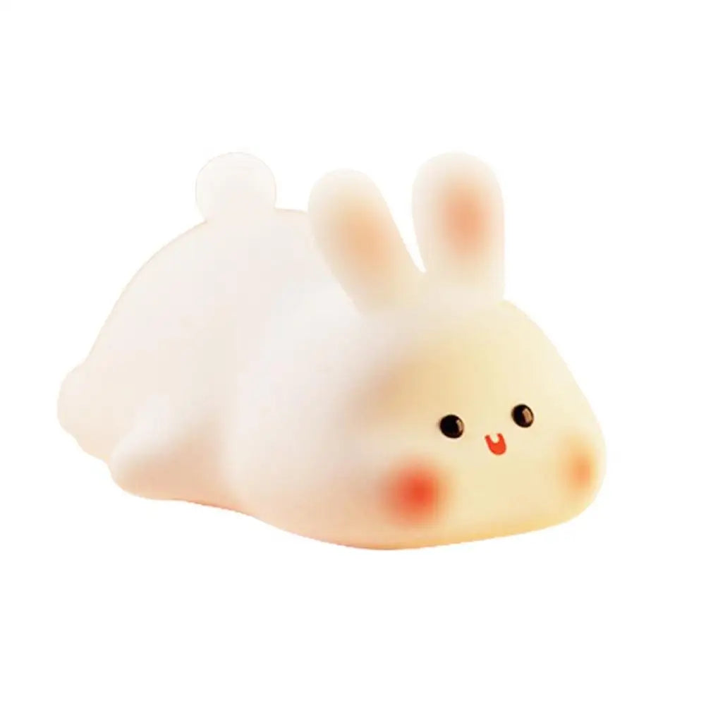 Cute Rabbit Silicone Night Light