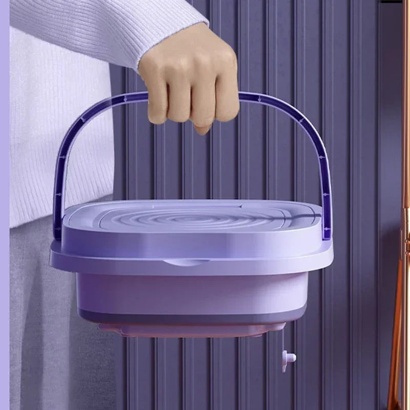 Portable Folding Mini Washing Machine Bucket