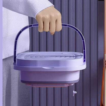 Portable Folding Mini Washing Machine Bucket