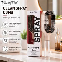 2 In 1 Spray Hair Brush Scalp Massager Comb