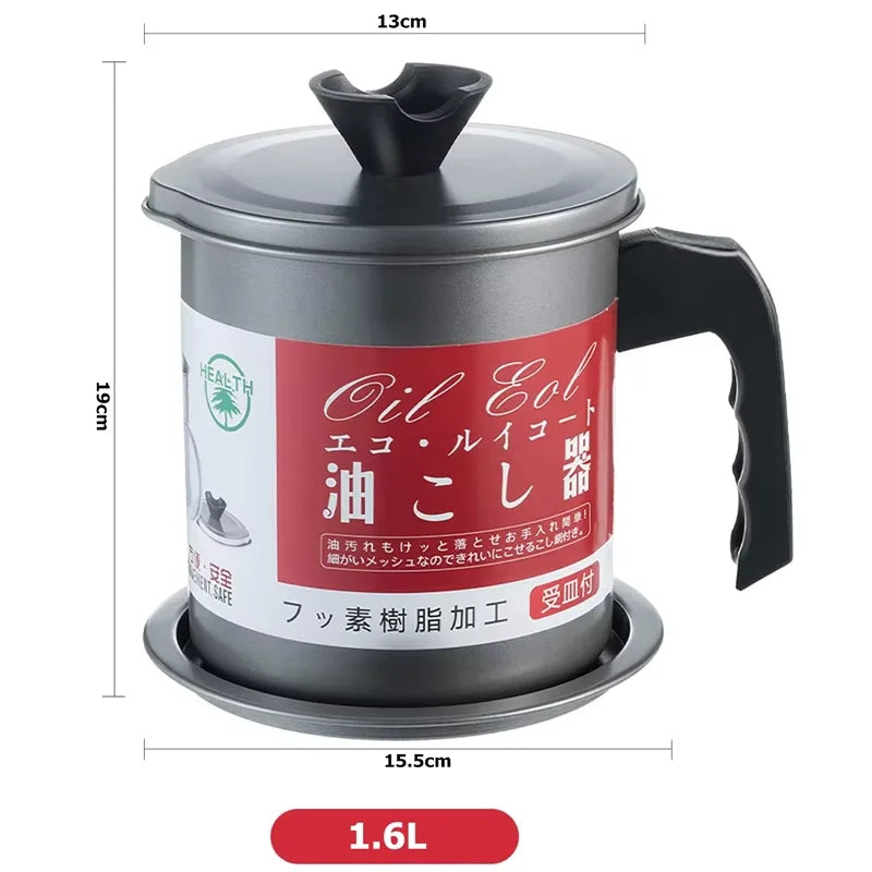 1 Piece Stainless Steel Oil Filter Bottle