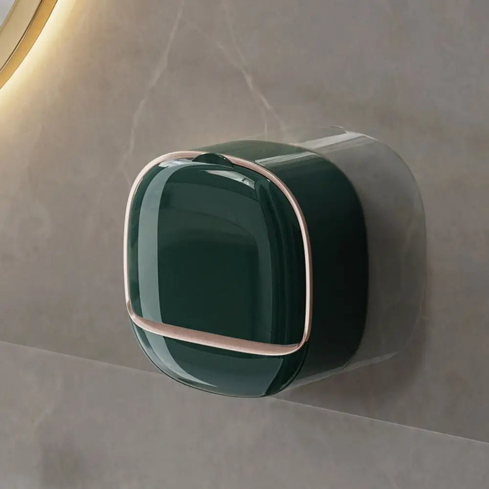 Wall Mounted Soap Holder with Drain Tray