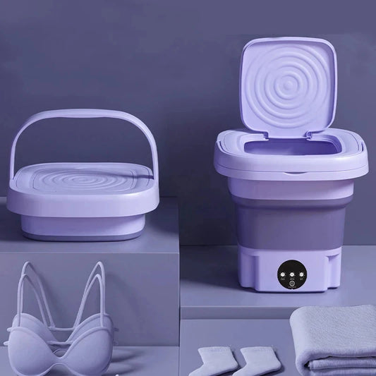 Portable Folding Mini Washing Machine Bucket