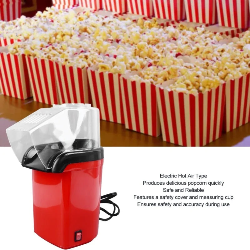 Small Hot Air Electric Popcorn Maker