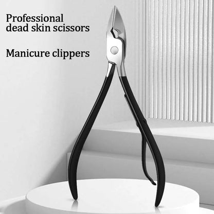 7-24pcs Manicure Pedicure Tool Set Stainless Steel Cuticle Nipper Cutter Kit