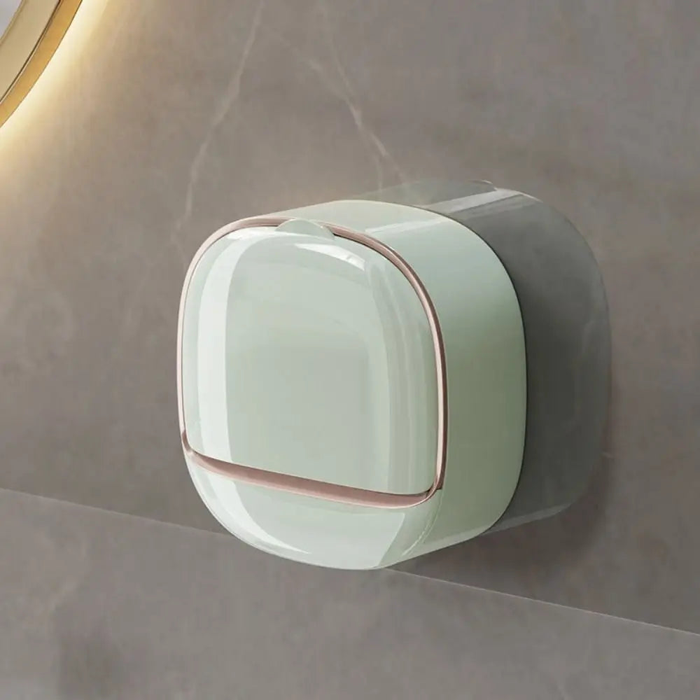 Wall Mounted Soap Holder with Drain Tray