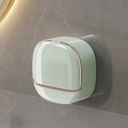 Wall Mounted Soap Holder with Drain Tray